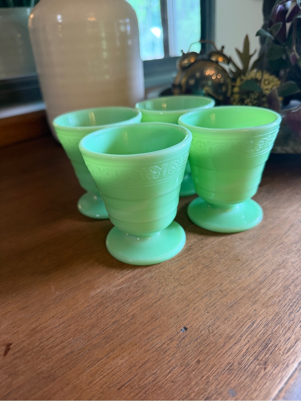 💚 Vintage Jadeite-Inspired Egg Cups 💚